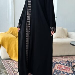 Black Colour Winter Abaya 999 Tk
