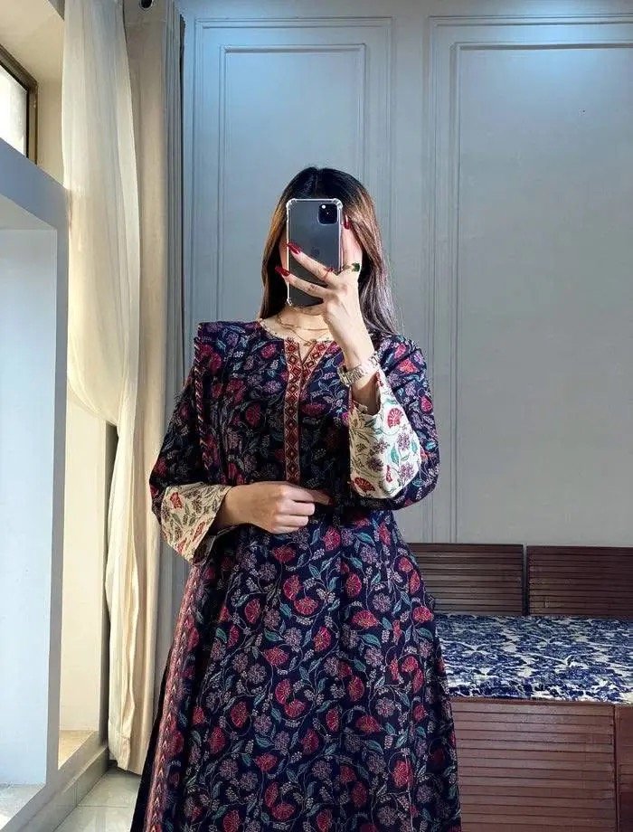 Elegant Cotton Three Piece - Image 2