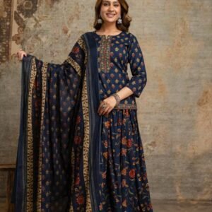 Aarohi Ethnic Floral Gopi Set