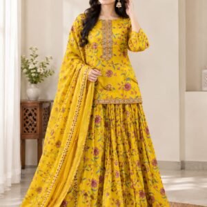 Aarohi Ethnic Floral Gopi Set